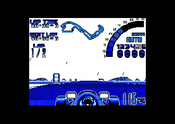 Nigel Mansell's World Championship (UK) (128K) (2 faces) (1993) screen shot game playing